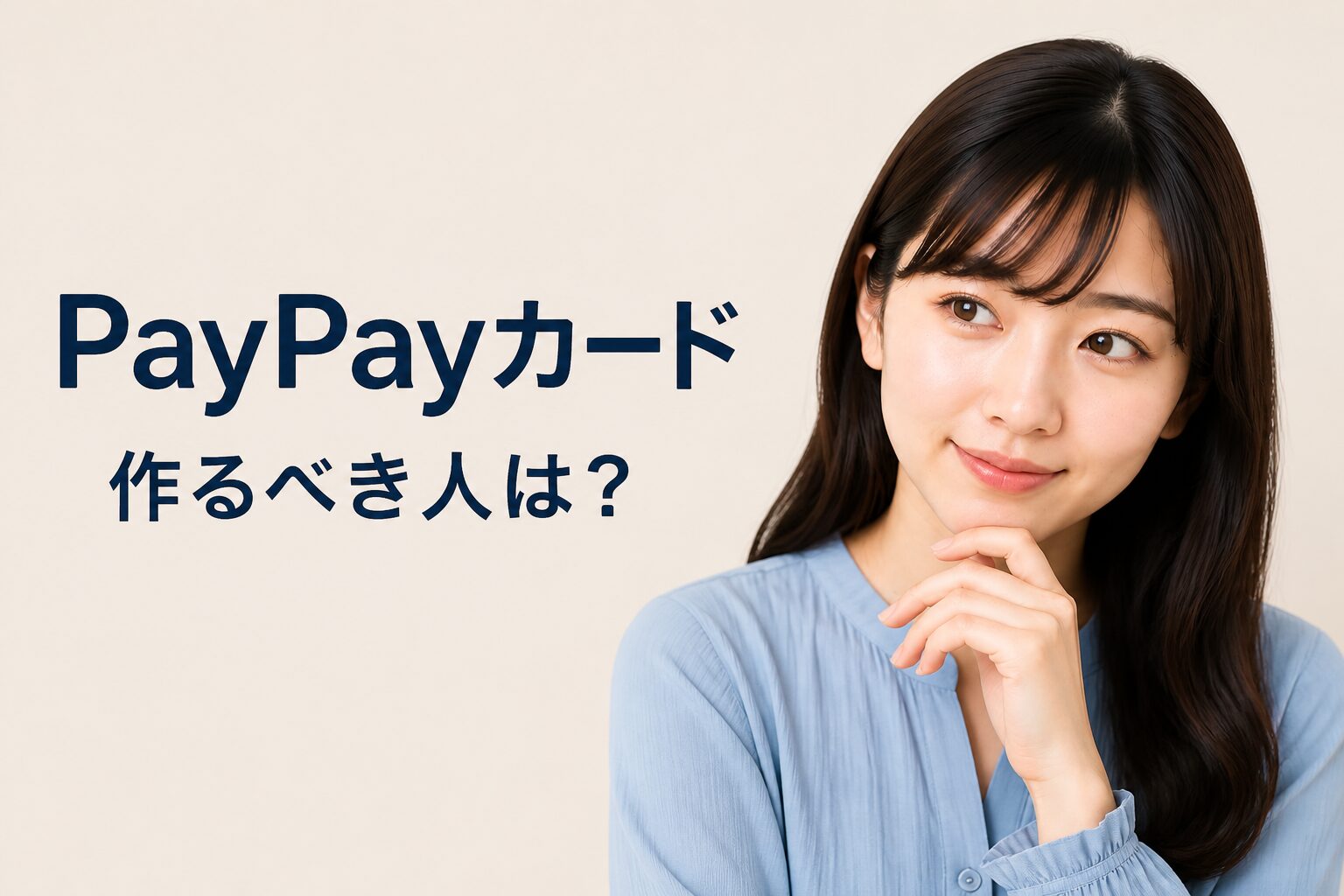PayPayカードはワイモバ・SB光ユーザー以外は作らなくていい理由