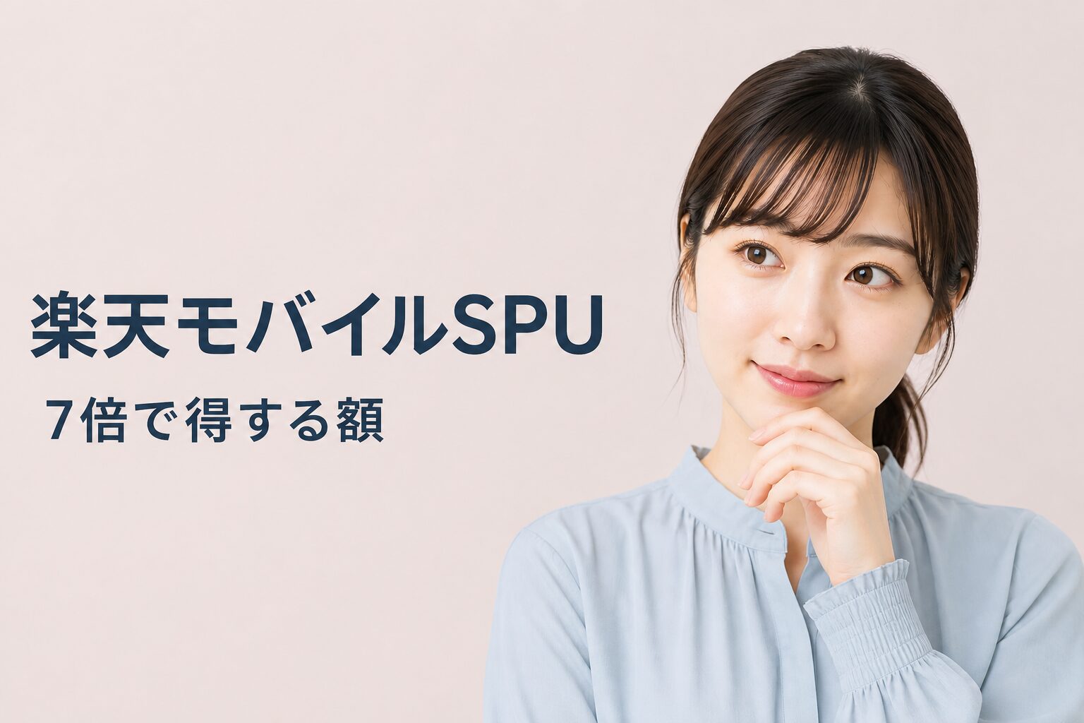 楽天モバイルSPU7倍の仕組み