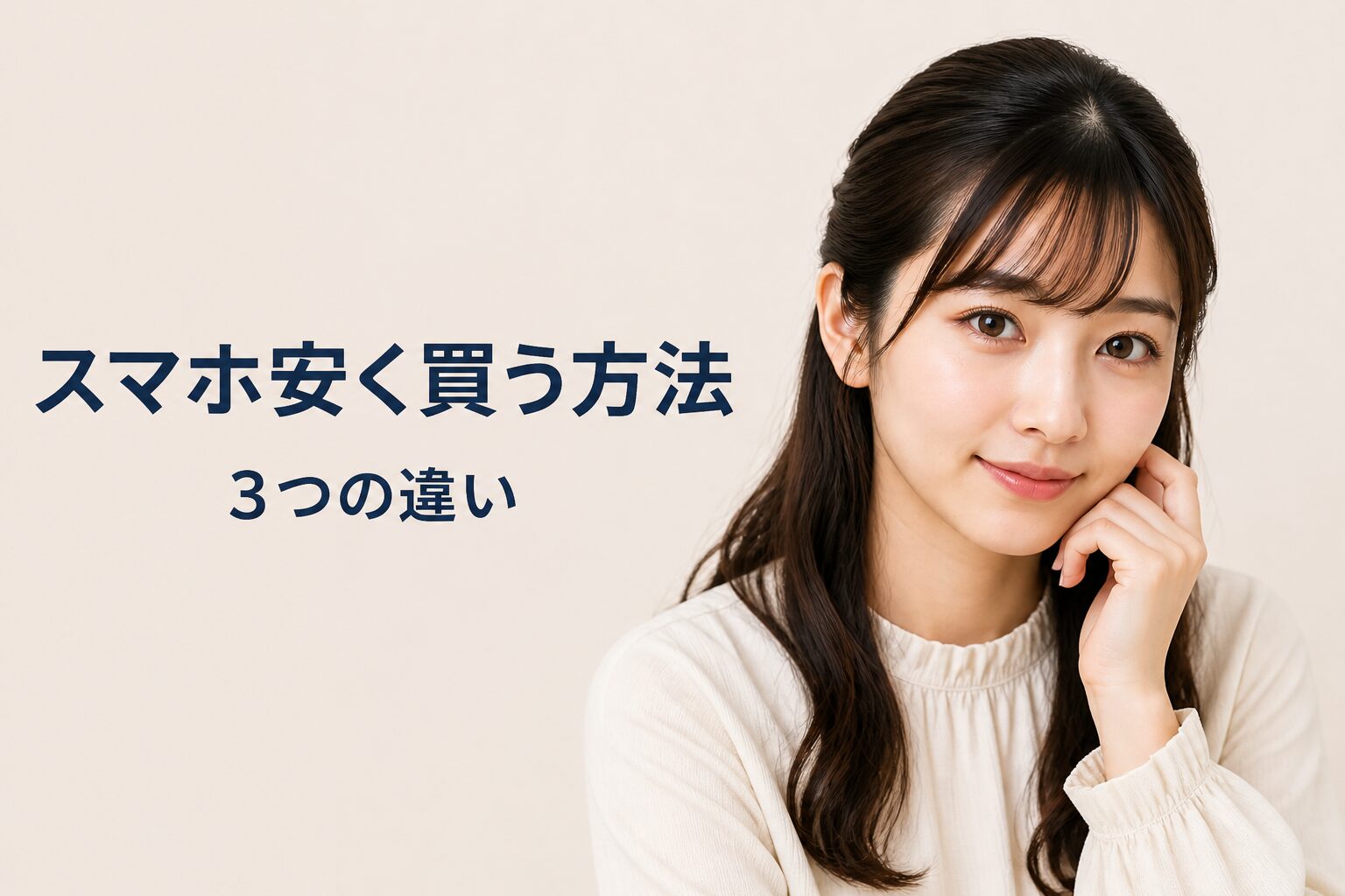 スマホを安く買う方法｜キャリアショップ・量販店・オンラインの違い